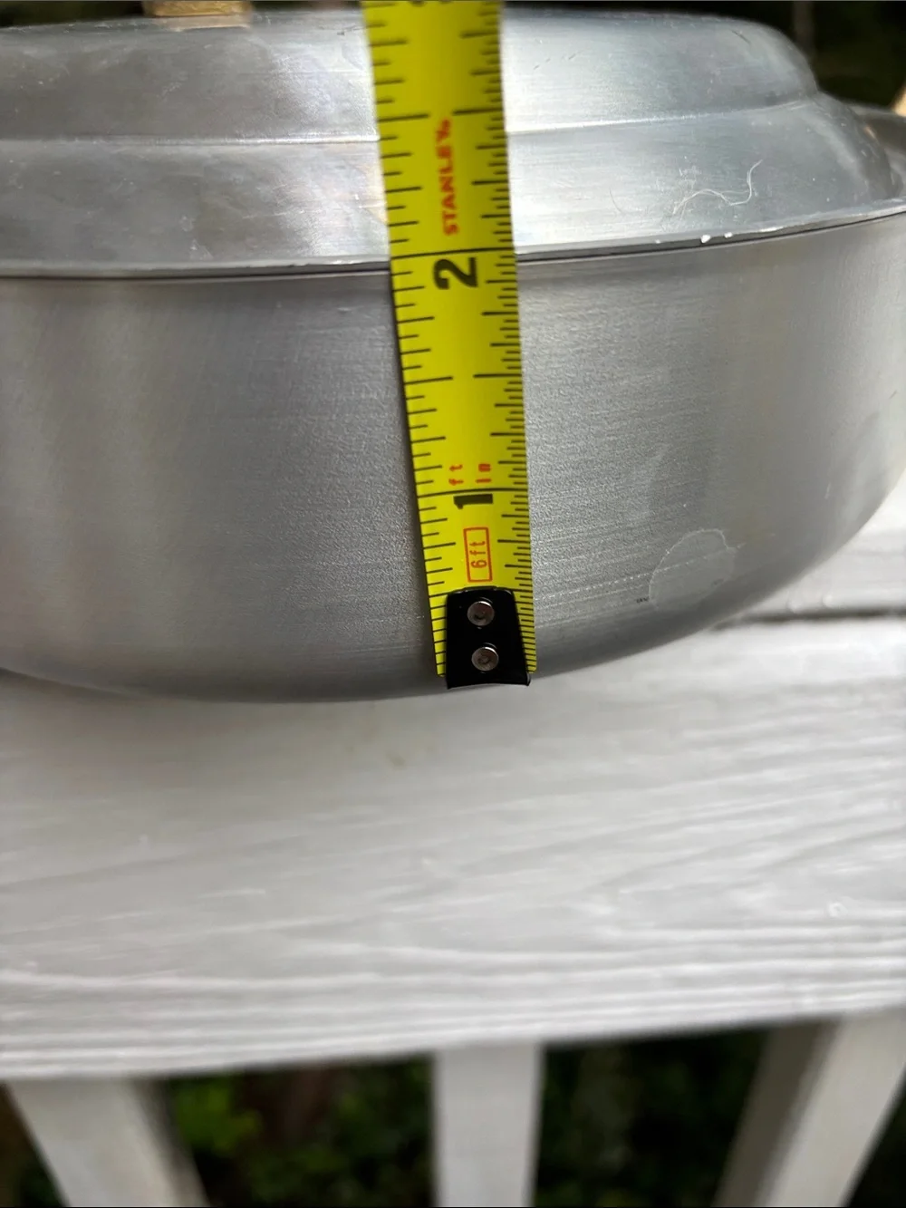 Pensofal Vintage Casserole Pan with Brass Tone Handles and Quality Aluminum Base